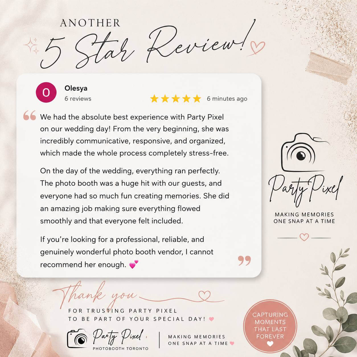 Another 5 star review